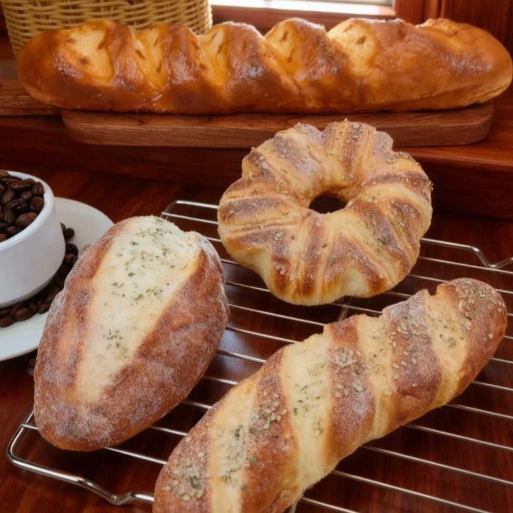 Photography Interest - Soft PU Faux Bread Realistic Non-Toxic