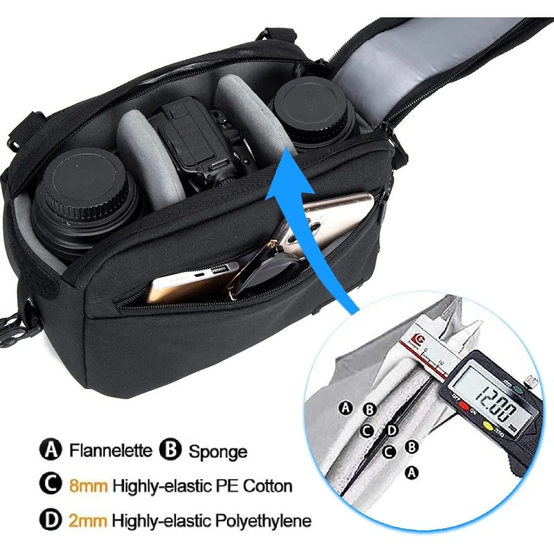 Waterproof One-Shoulder Sling  - Camera Bag Waterproof review and price