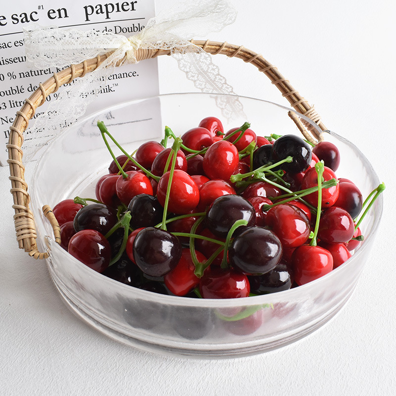 10Pcs Artificial Cherry Fake F - Photography Food review and price